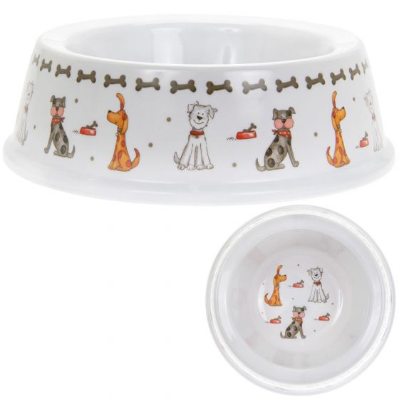 Melamine dog bowl