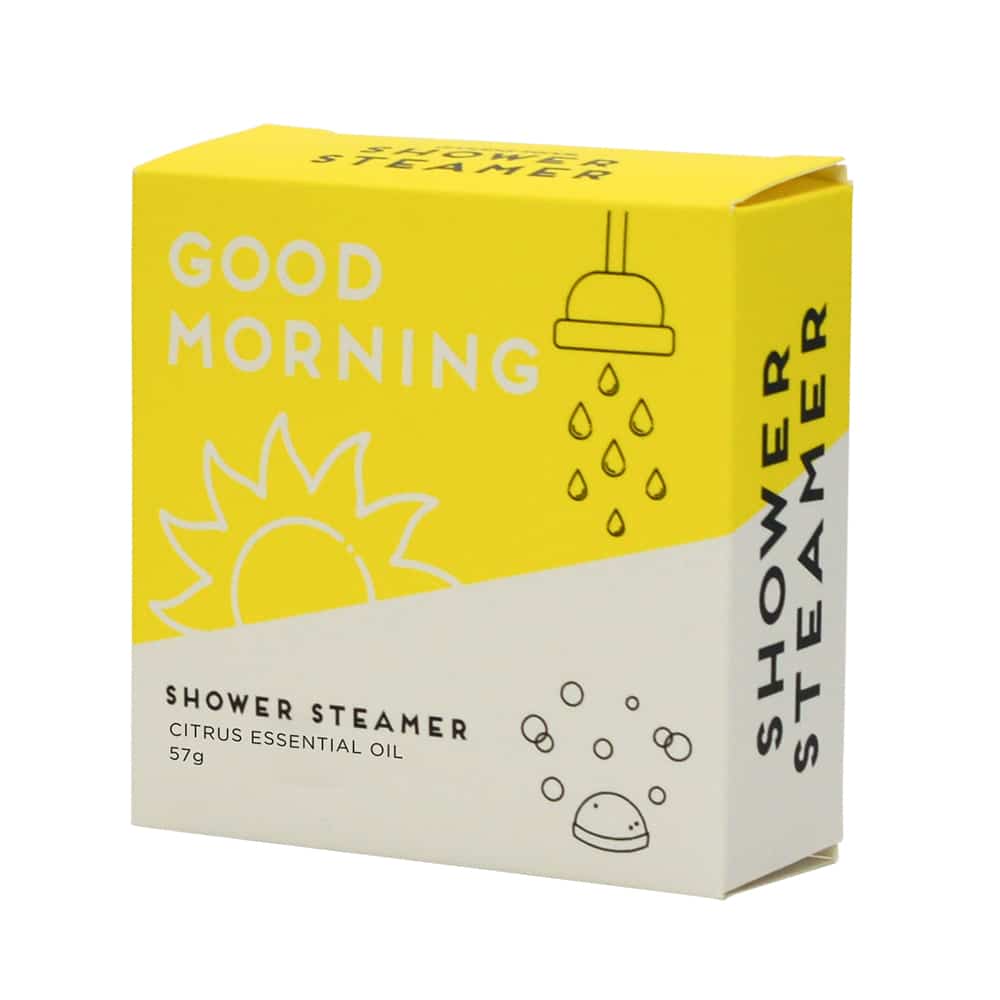 Good morning shower steamer