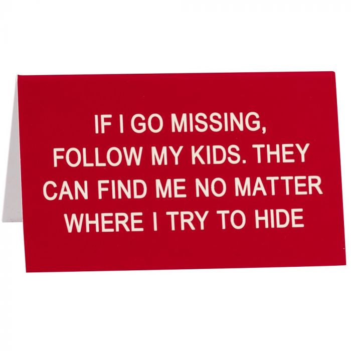 Novelty Desk Signs - Variety of designs available